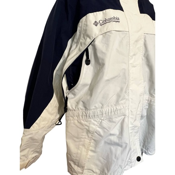 Columbia Snow jacket White Blue Men's Size Large - Picture 3 of 14